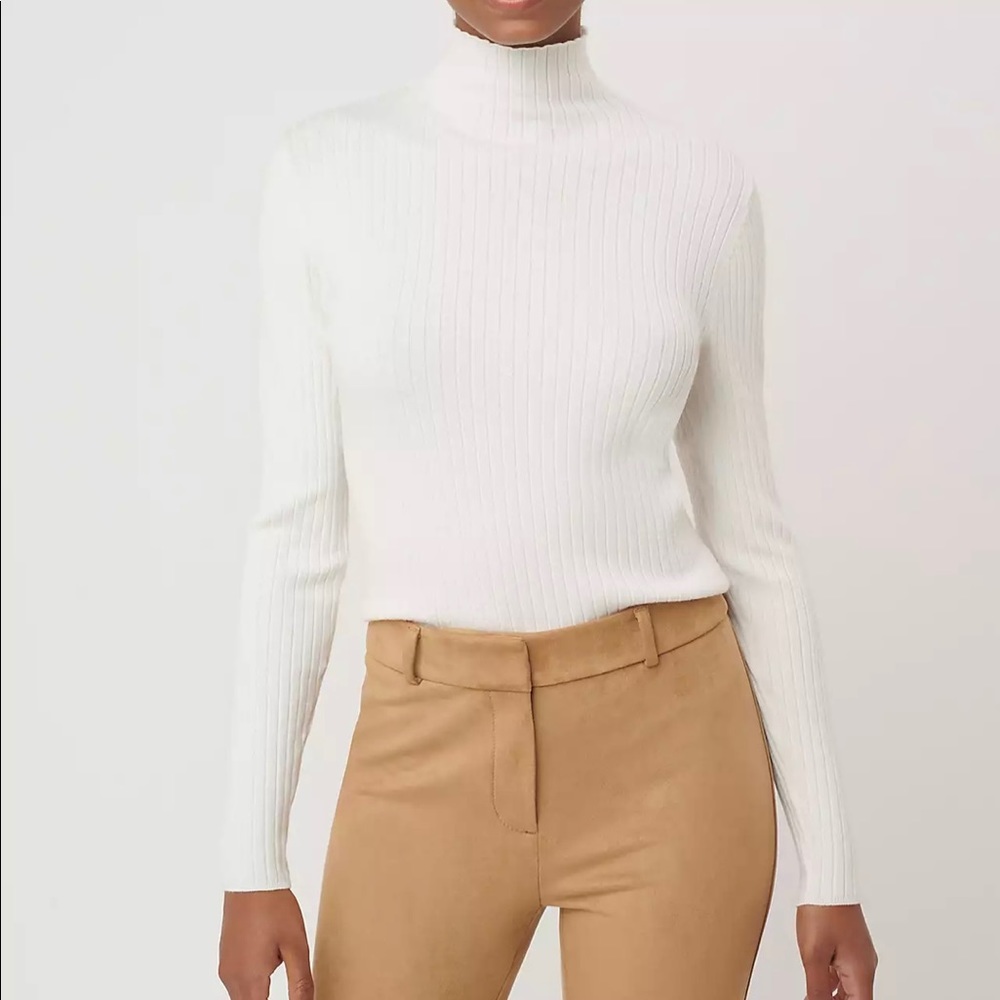 White turtleneck. New with tags